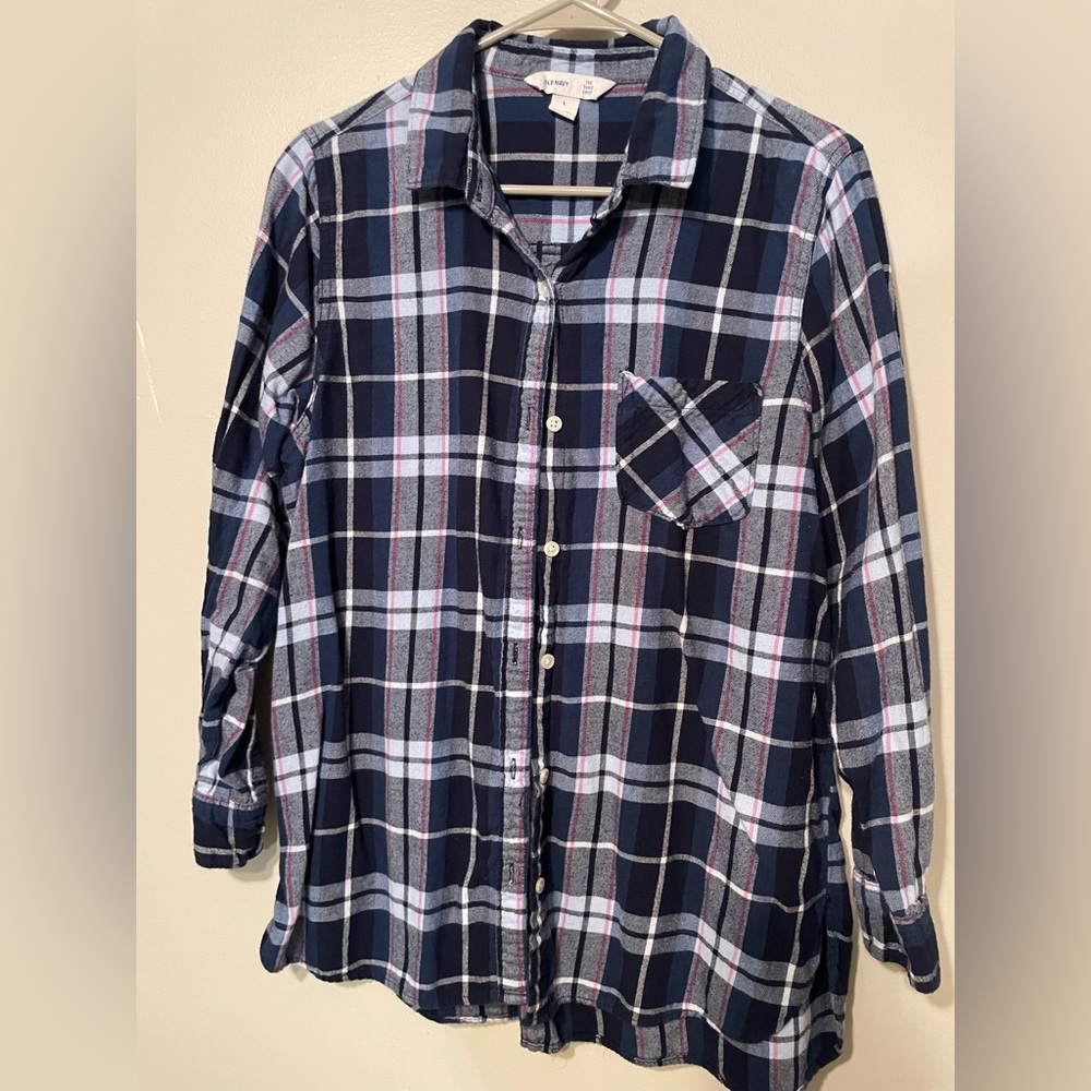 Multicolored flannel shirt